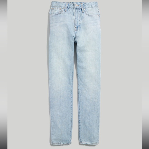 NEW NWT Madewell Curvy Perfect Vintage Jean In Fitzgerald Wash - Picture 3 of 13